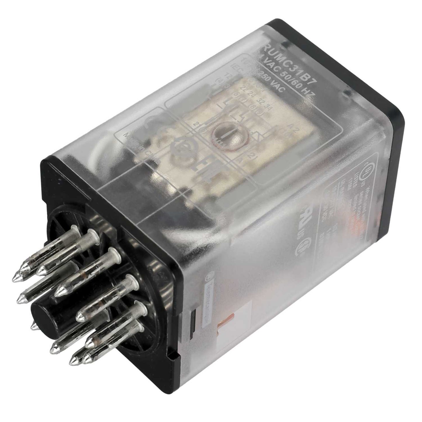 Schneider Harmony Relay Zelio RUM 11 Pin 24V 10A AC Universal Plug In Relay