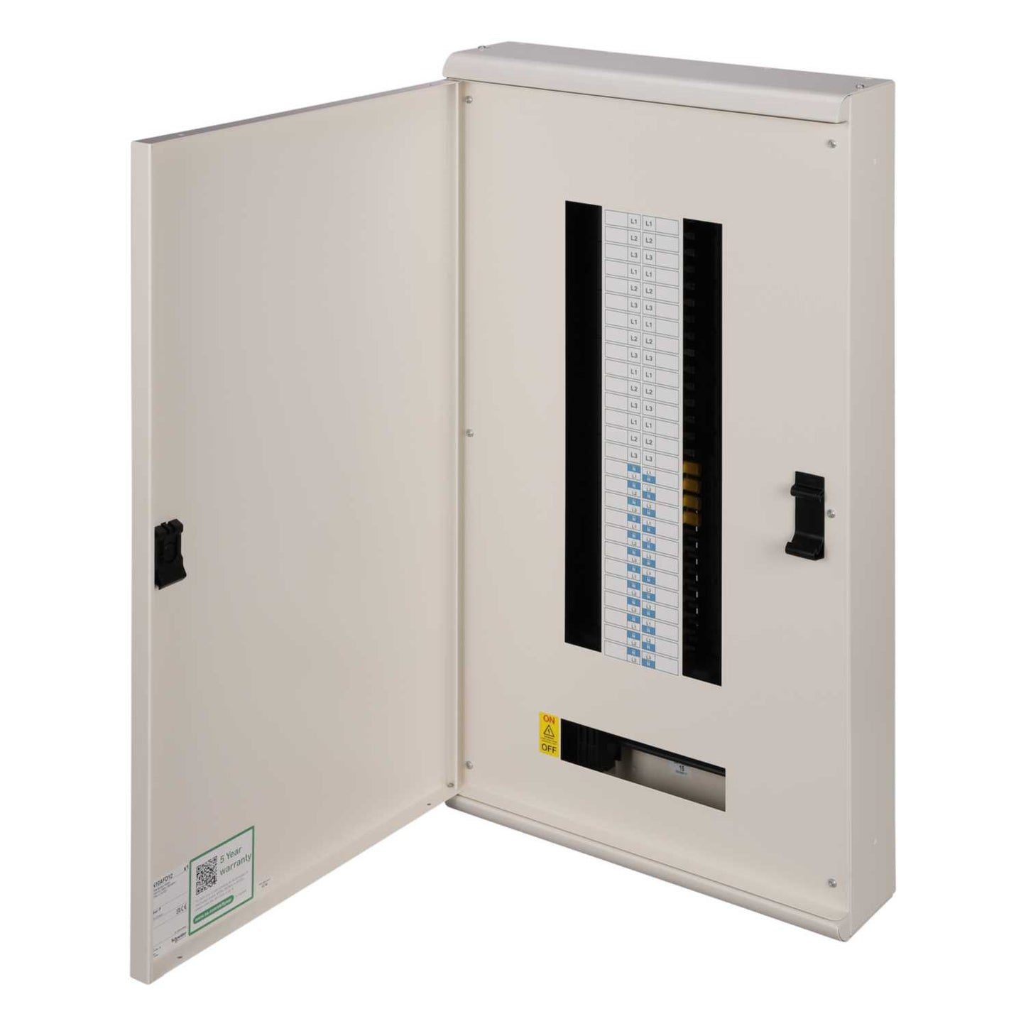 Schneider Merlin Acti9 Isobar P 10 Way 250A TP+N Type B Hybrid Metalclad Distribution Board with 12 x Afdd Ways