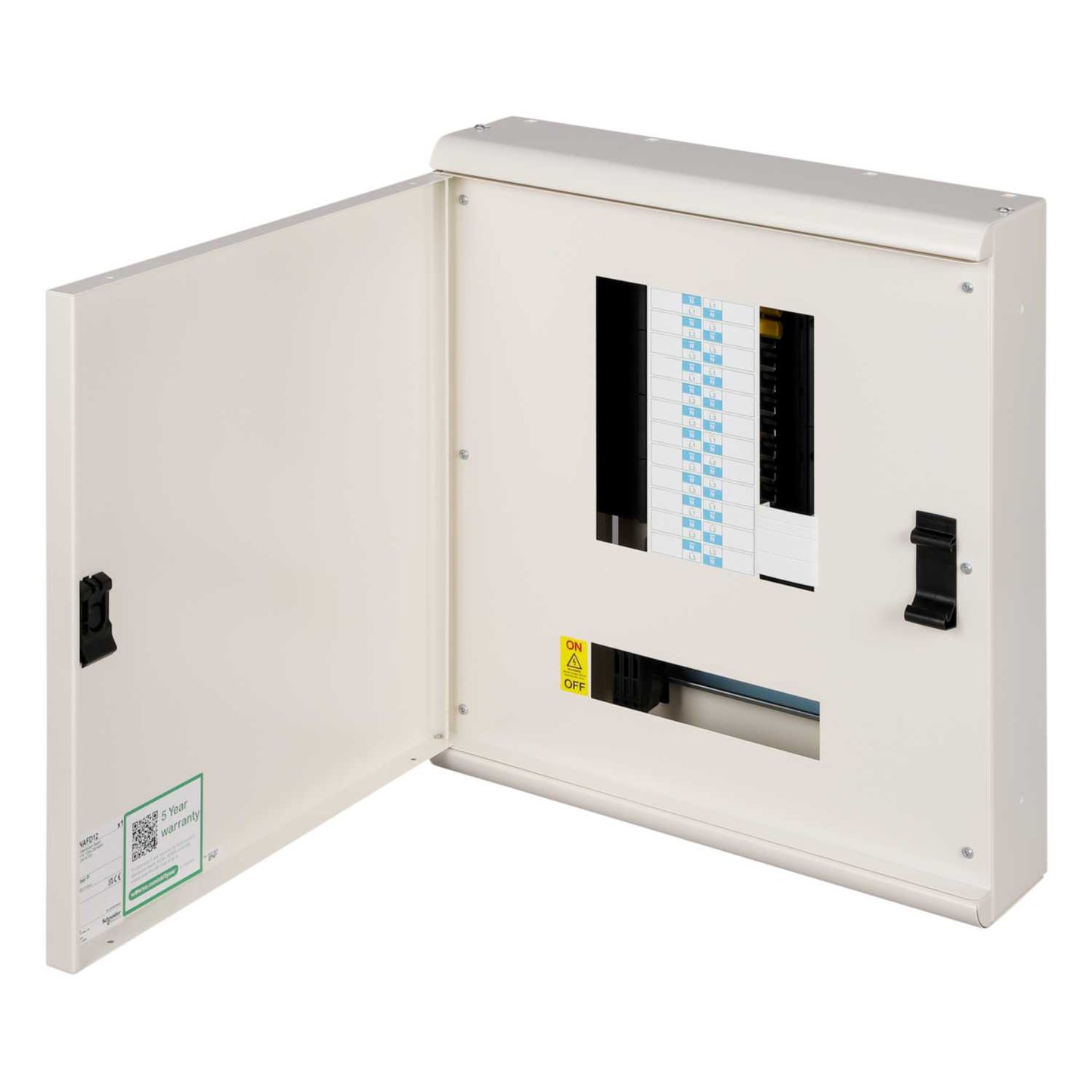 Schneider Merlin Acti9 Isobar P 12 x Afdd Way 250A TP+N Type B Metal Clad Distribution Board without Incomer