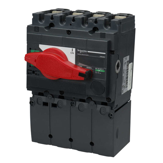 Schneider Merlin Acti9 Isobar 200A Four Pole Switch Disconnector for A9 Split Meter Board