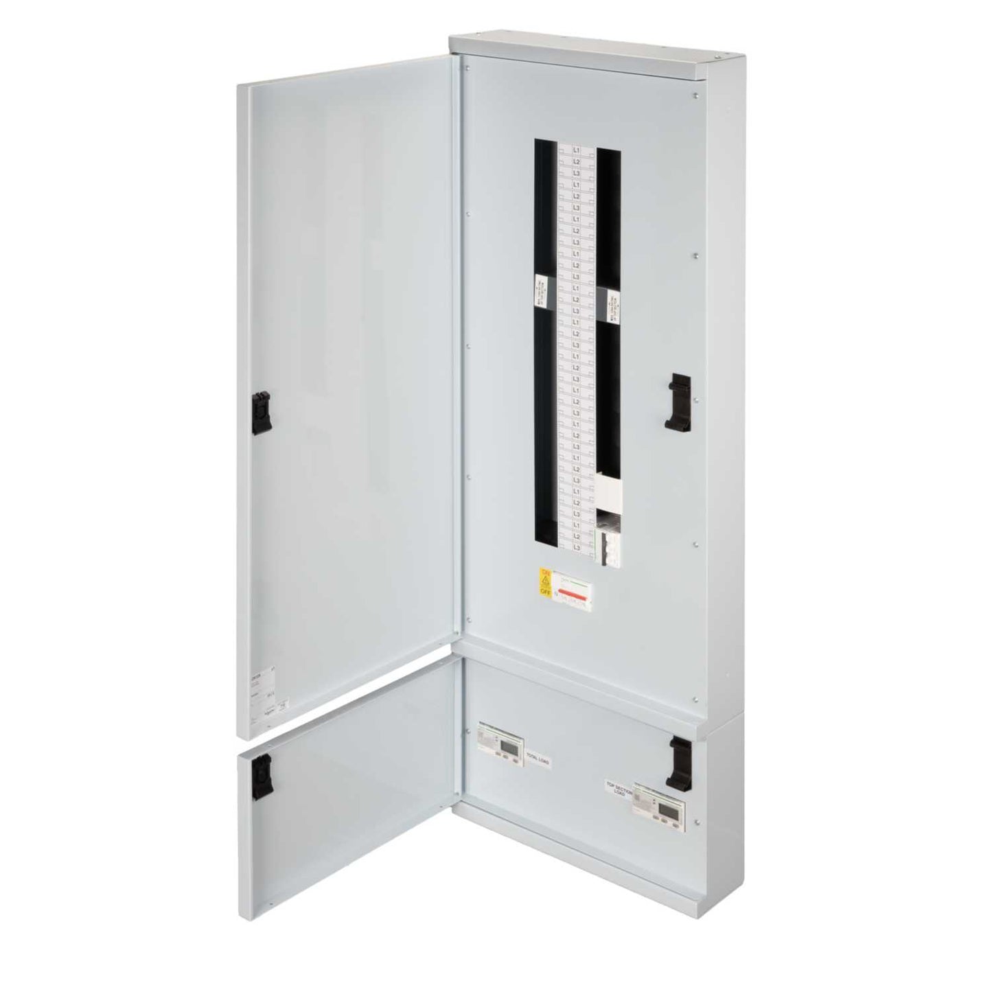 Schneider Square D IKQ 12 + 8 Way 125A TP+N Type B Split Metered Distribution Board with Incomer