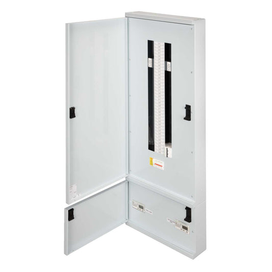 Schneider Square D IKQ 16 + 4 Way 125A TP+N Type B Split Metered Distribution Board with Incomer