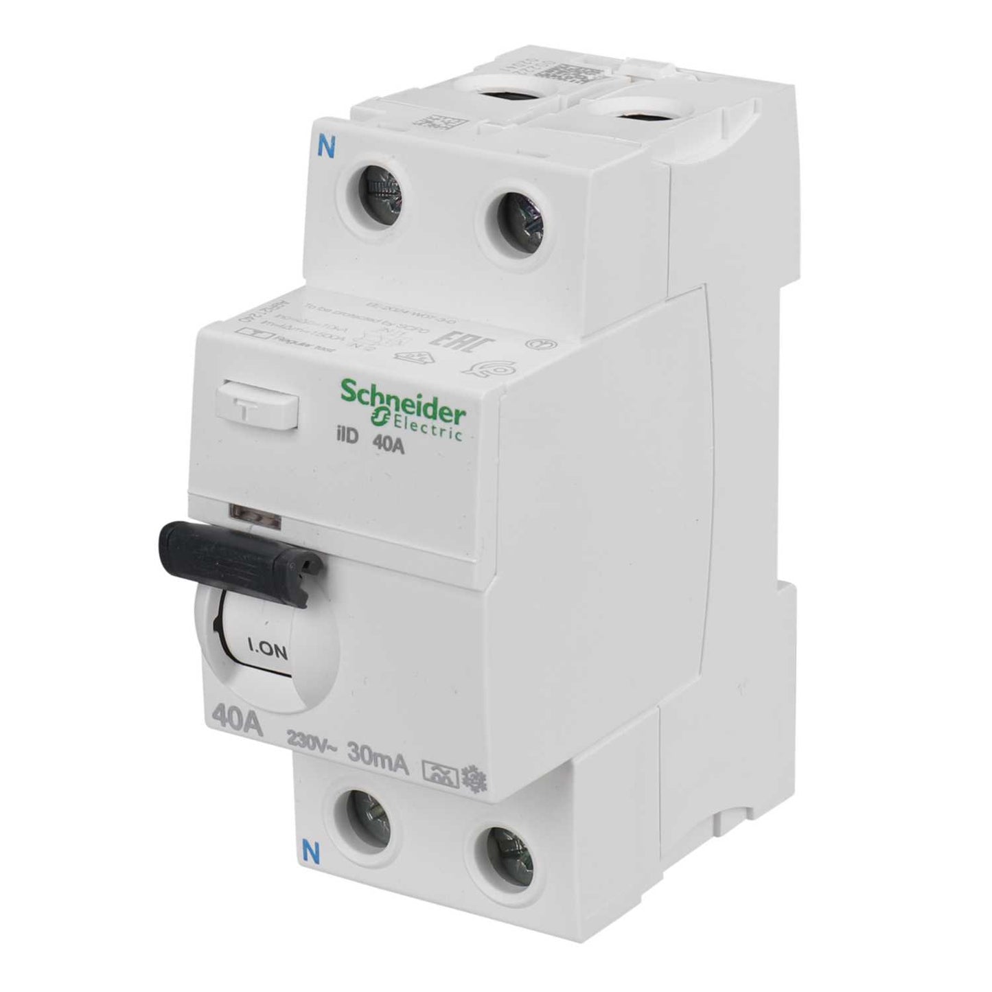 Schneider Square D IKQ 40A 2 Pole 30mA Type A RCD