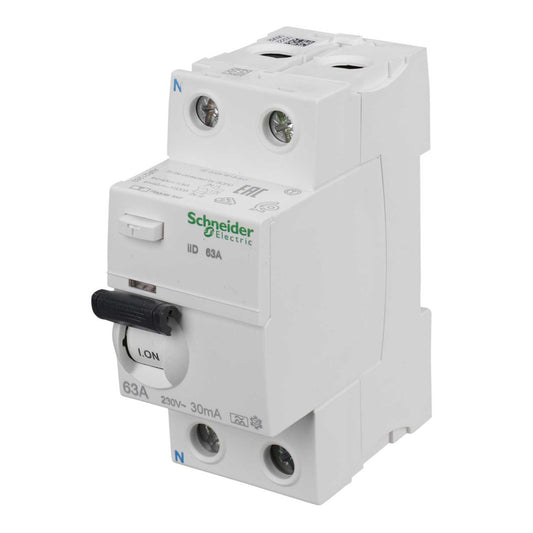 Schneider Square D IKQ 63A 2 Pole 30mA Type A RCD