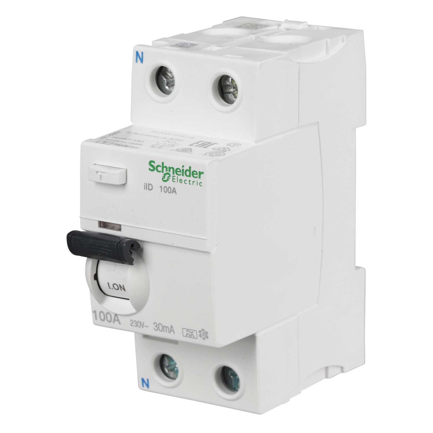 Schneider Square D IKQ 100A 2 Pole 30mA Type A RCD
