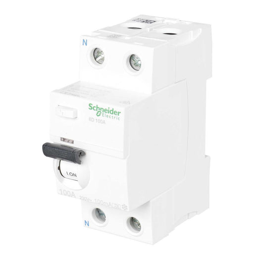 Schneider Square D IKQ 100A 2 Pole 100mA Type A RCD
