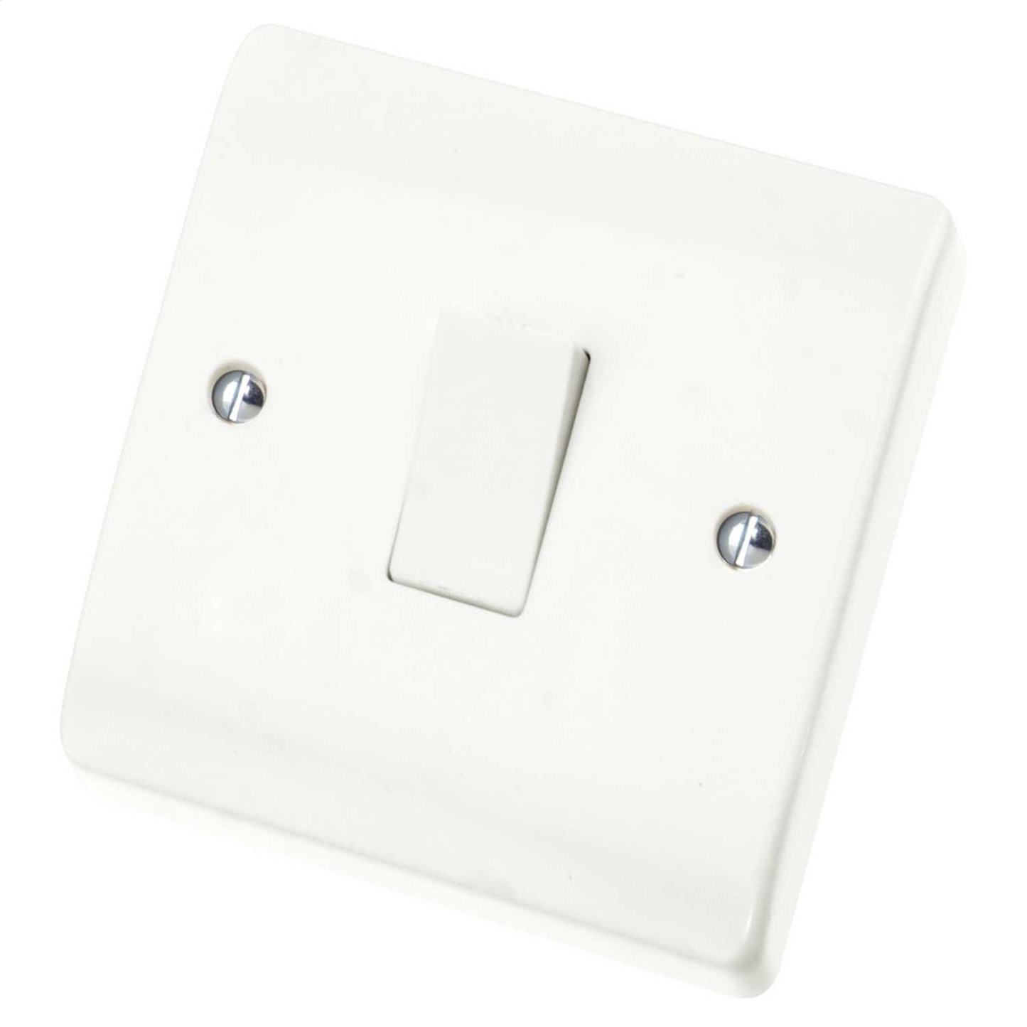 Scolmore Click Curva 20A DP Switch White