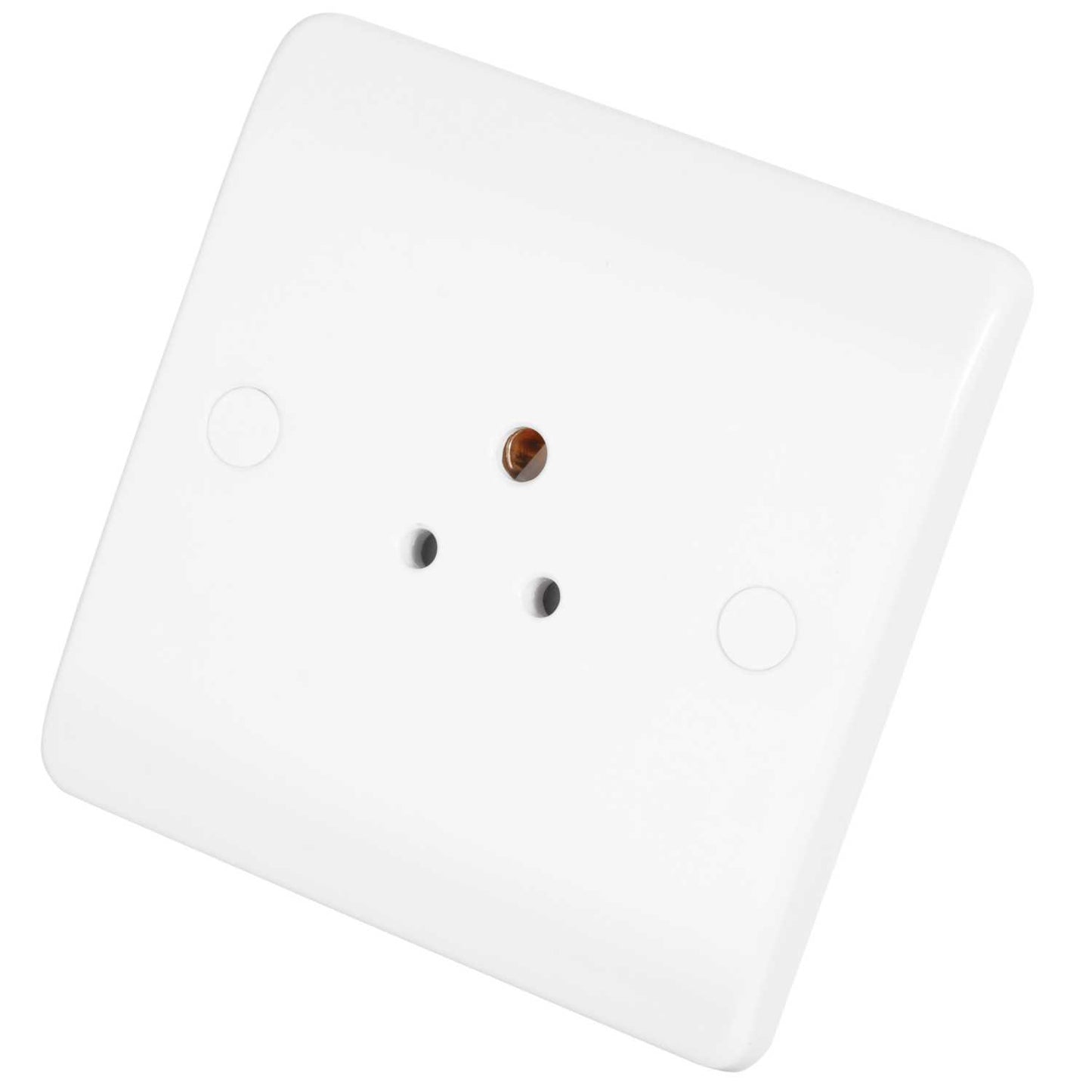 Scolmore Click Mode 2A 1 Gang Unswitched Socket White