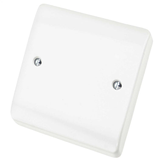 Scolmore Click Mode 1 Gang Blank Plate White