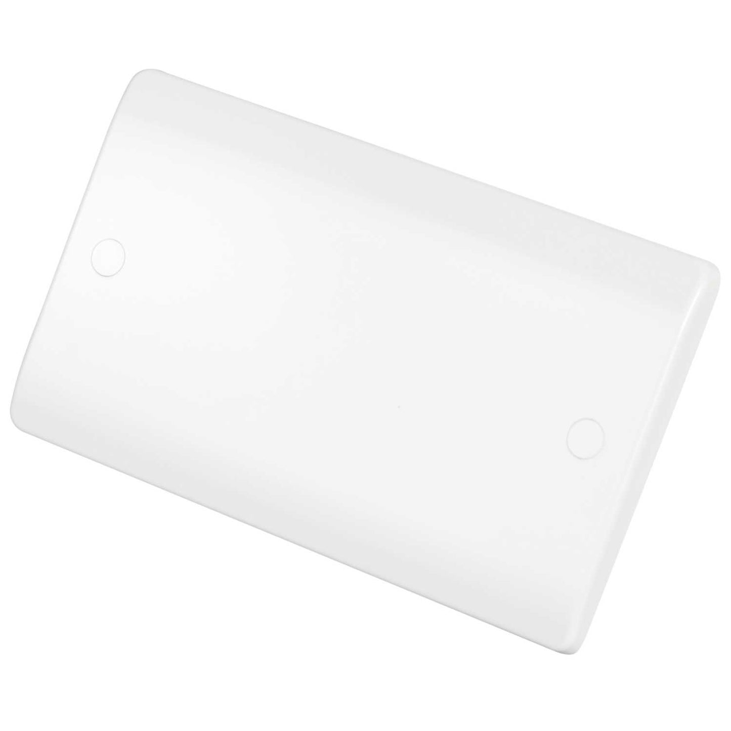 Scolmore Click Mode 2 Gang Blank Plate White