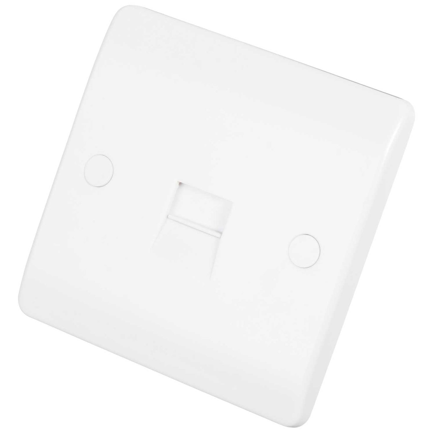 Scolmore Click Mode 1 Gang Master Telephone Socket White