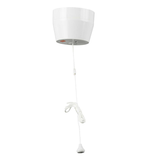 Scolmore Click Mode 50A DP Ceiling Pull Switch with Neon White