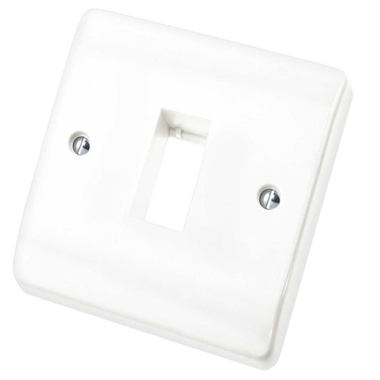 Scolmore Click Mode 1 Gang 1 Module Minigrid Front Plate