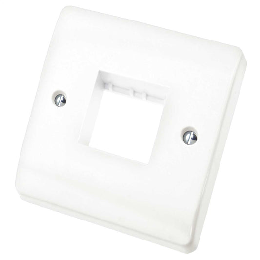Scolmore Click Mode 1 Gang 2 Module Minigrid Front Plate