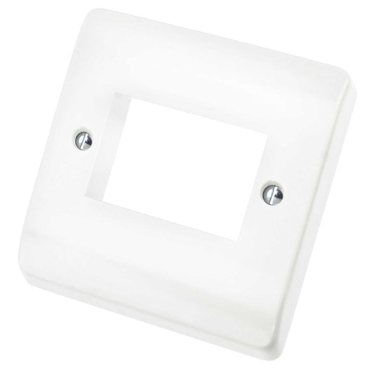 Scolmore Click Mode 1 Gang 3 Module Minigrid Front Plate