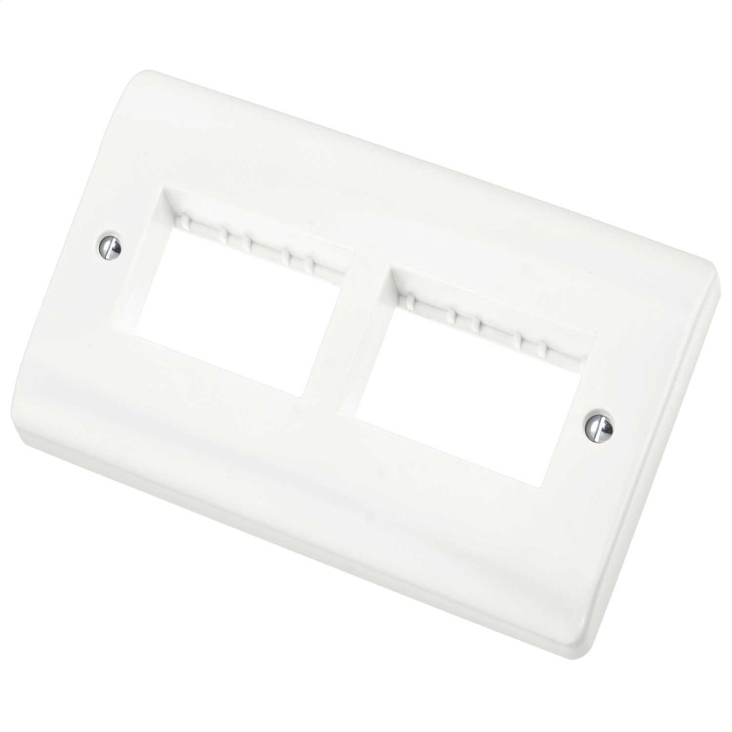 Scolmore Click Mode 2 Gang 6 Module (3+3) Minigrid Front Plate