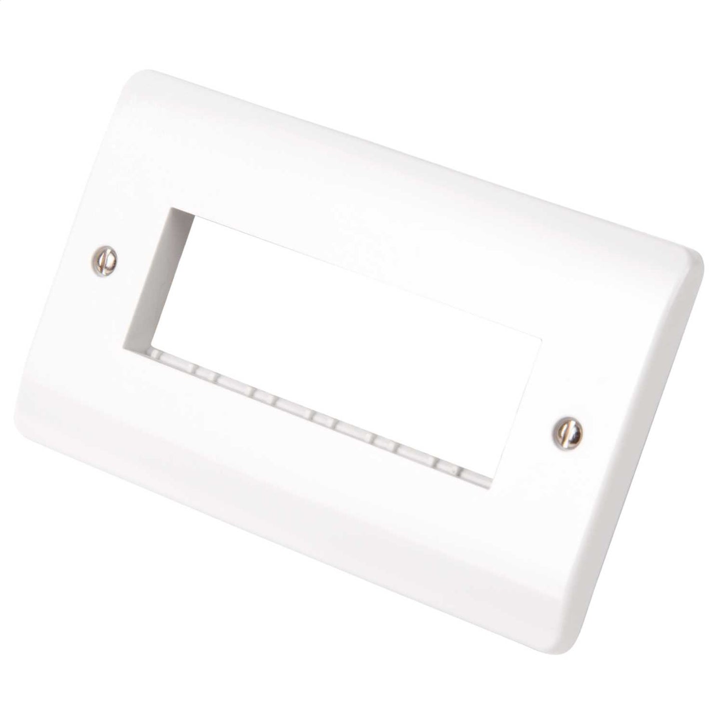 Scolmore Click Mode 2 Gang 6 Module Minigrid Front Plate