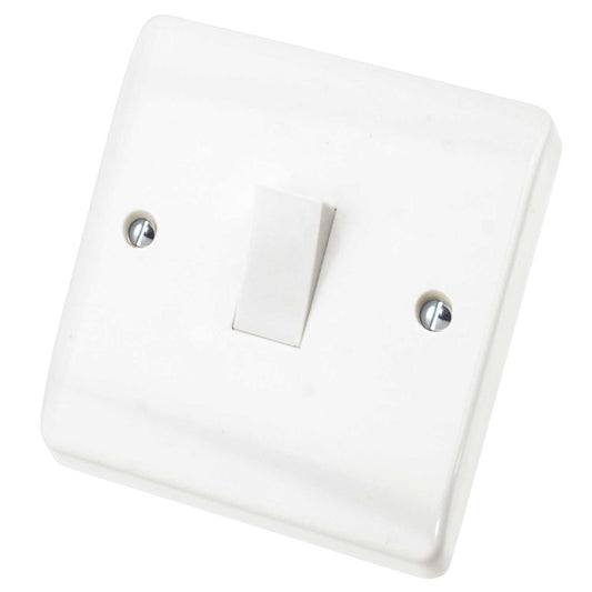 Scolmore Click Mode 20A DP Switch White