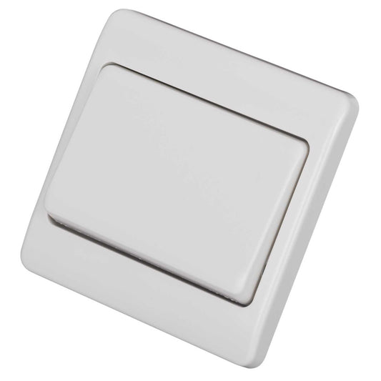 Scolmore Click Mode 10A 1 Gang 2 Way Wide Rocker Switch