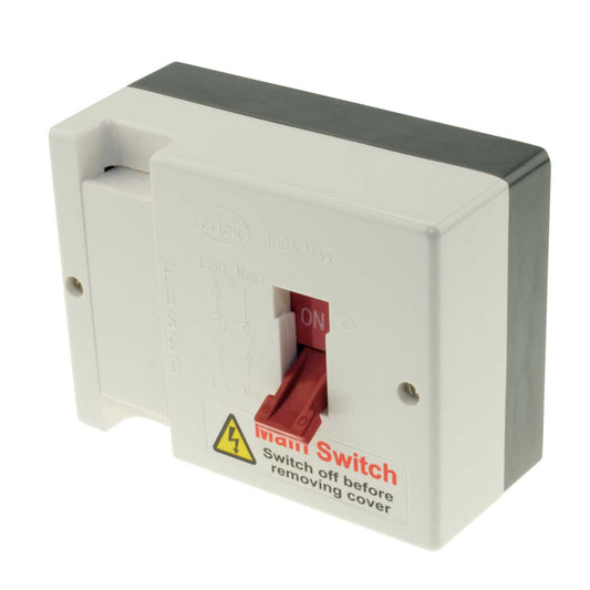 Scolmore Click 100A Fused Main Switch