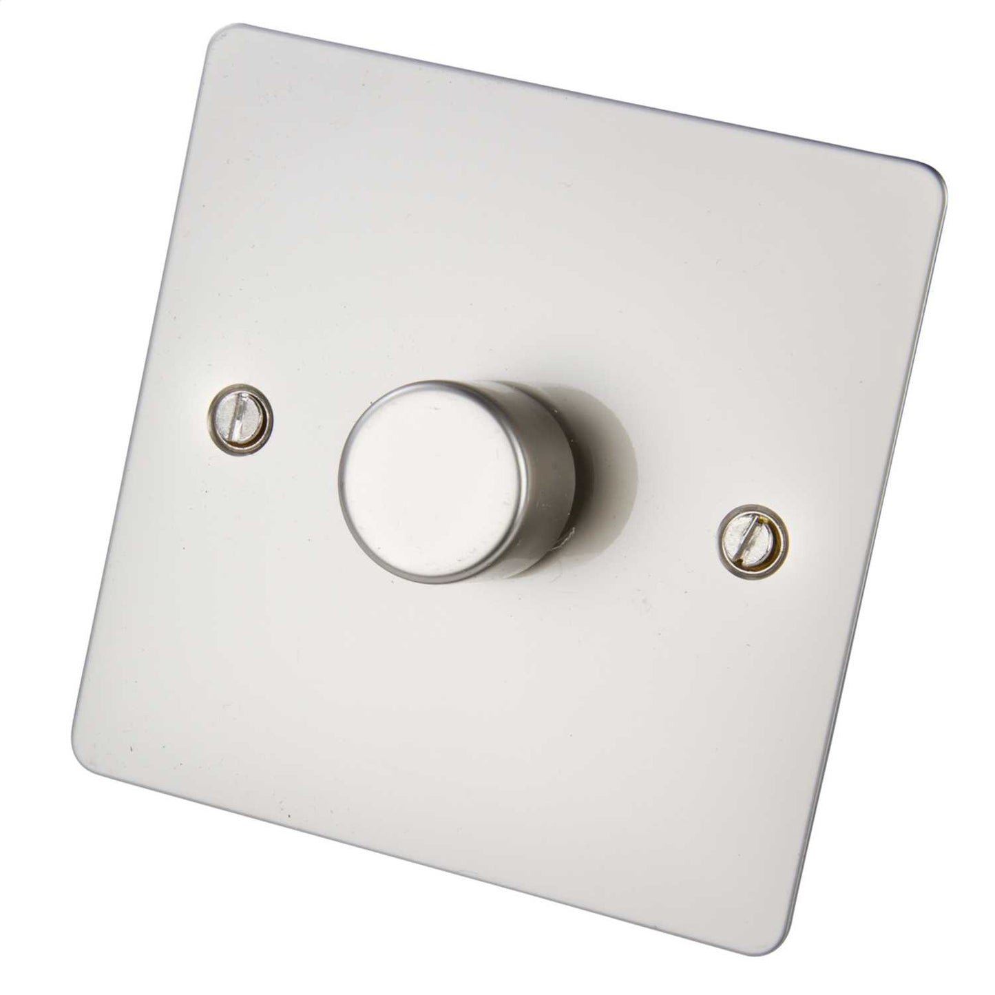 Scolmore Click Define 400W 1 Gang 2 Way Dimmer Switch Pearl Nickel