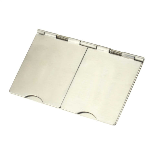 Scolmore Click 13A 2 Gang Floor Socket Outlet Stainless Steel