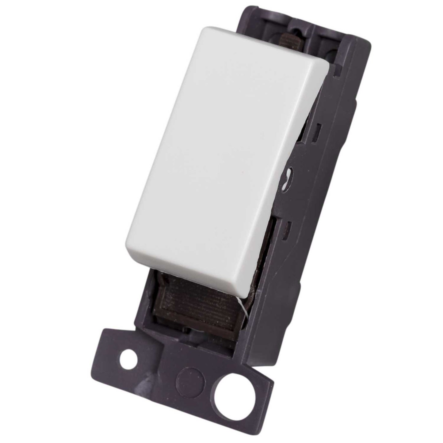 Scolmore Click Mini Grid 10A Intermediate Switch Module White