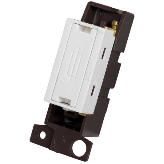 Scolmore Click Mini Grid 13A Fuse Unit White