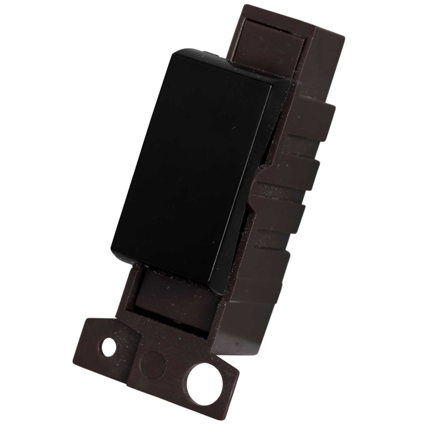 Scolmore Click Mini Grid 10A 3 Position Retractive Switch Module Black