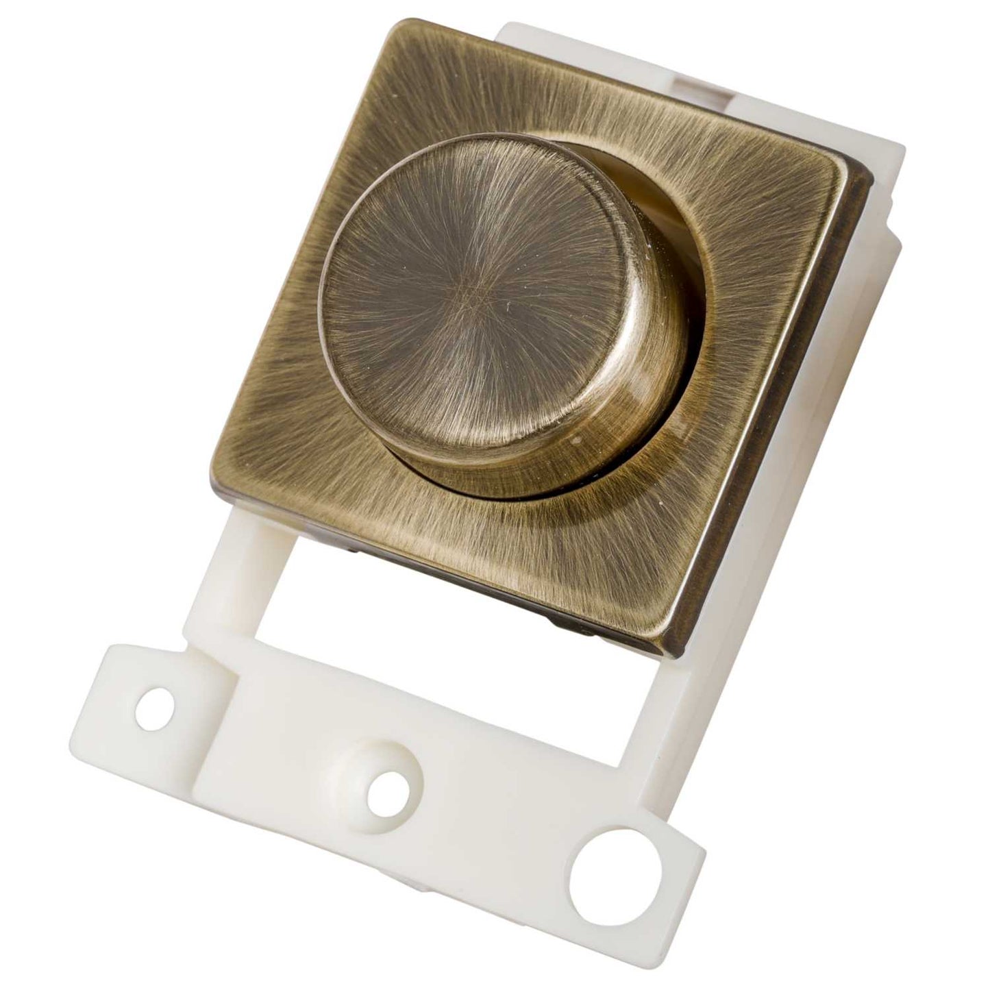 Scolmore Click Mini Grid Dimmer Module Mounting Kit Antique Brass