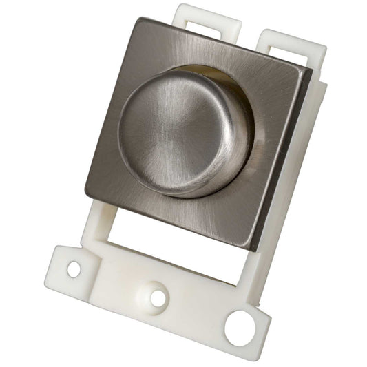 Scolmore Click Mini Grid Dimmer Module Mounting Kit Brushed Steel