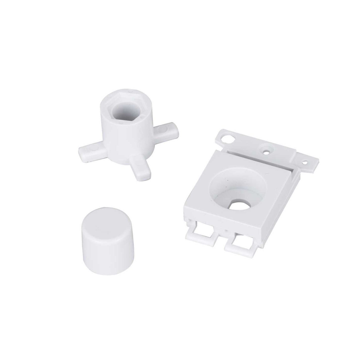 Scolmore Click Mini Grid Dimmer Module Mounting Kit Polar White