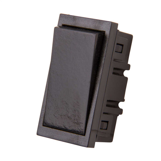 Scolmore Click New Media 20A Double Pole Euro Module Switch Black
