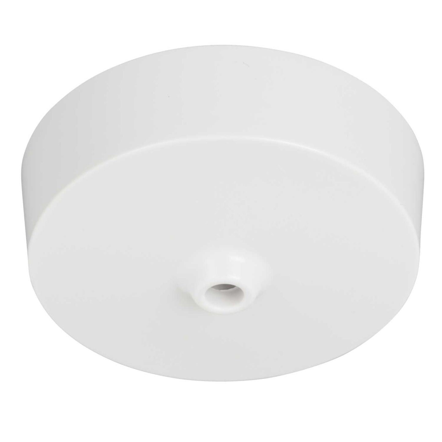 Scolmore Click Essentials Ceiling Rose with Clear Polycarbonate Base