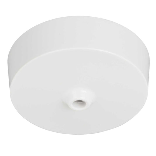 Scolmore Click Essentials Ceiling Rose with Clear Polycarbonate Base