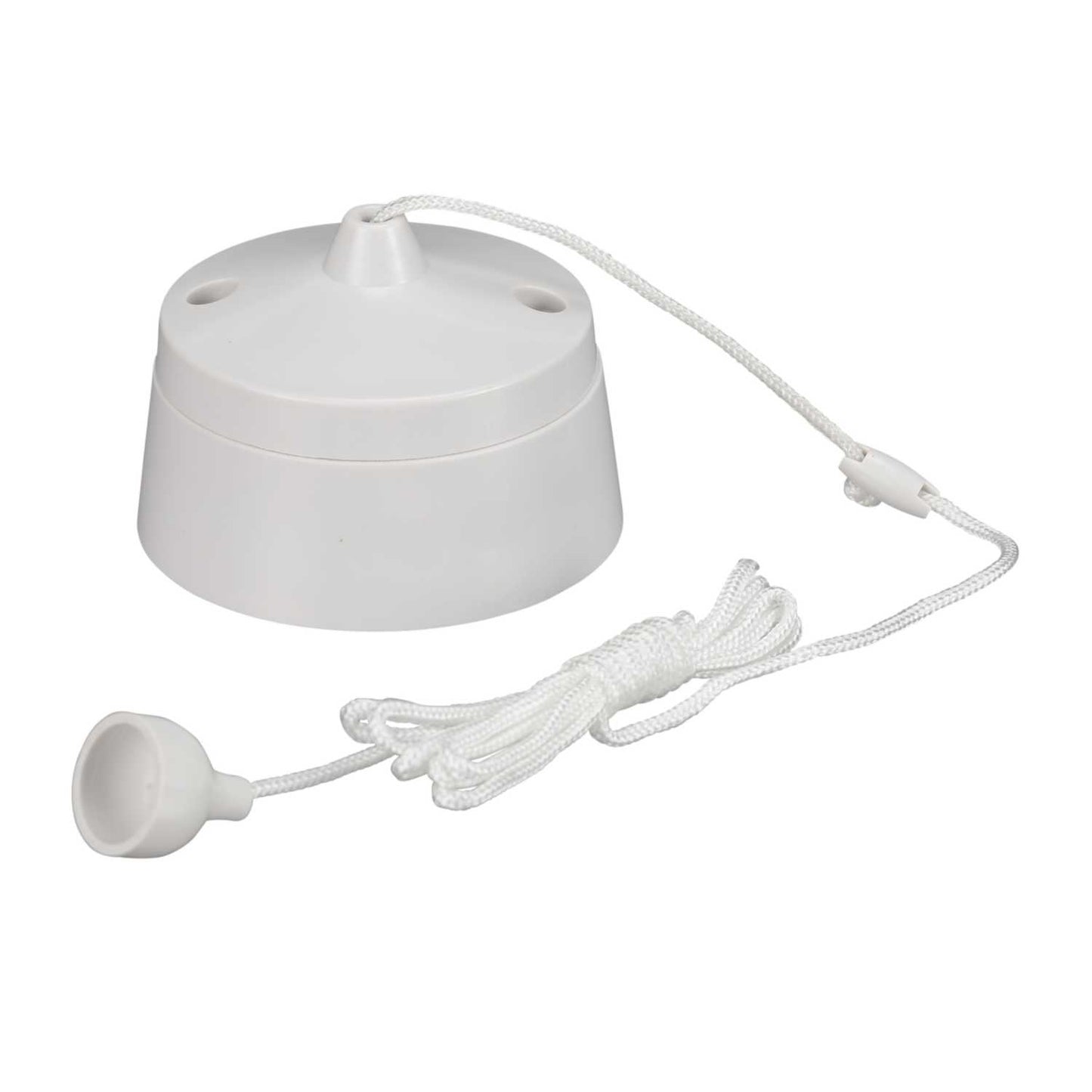 Scolmore Click Mode 10A 2 Way Ceiling Pull Switch White
