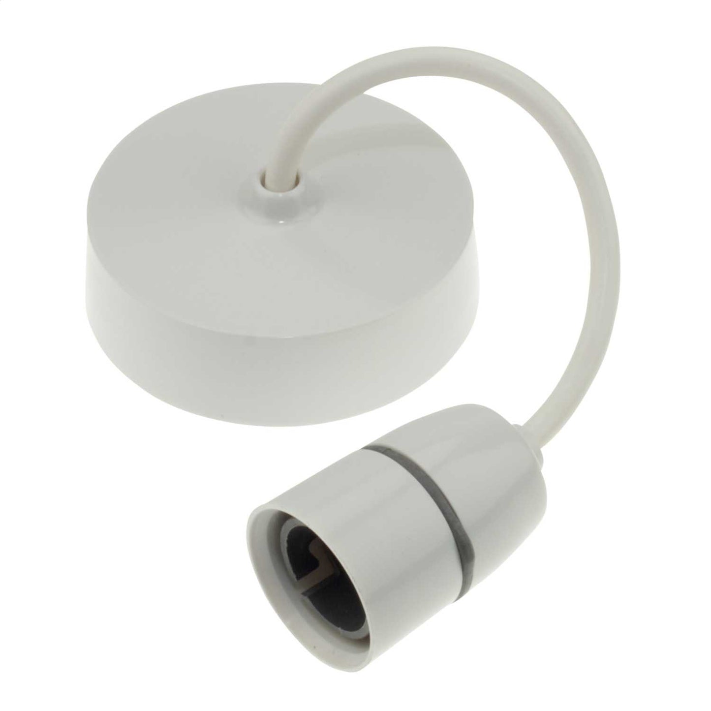 Scolmore Click Polar 150mm 6" BC Ceiling Pendant