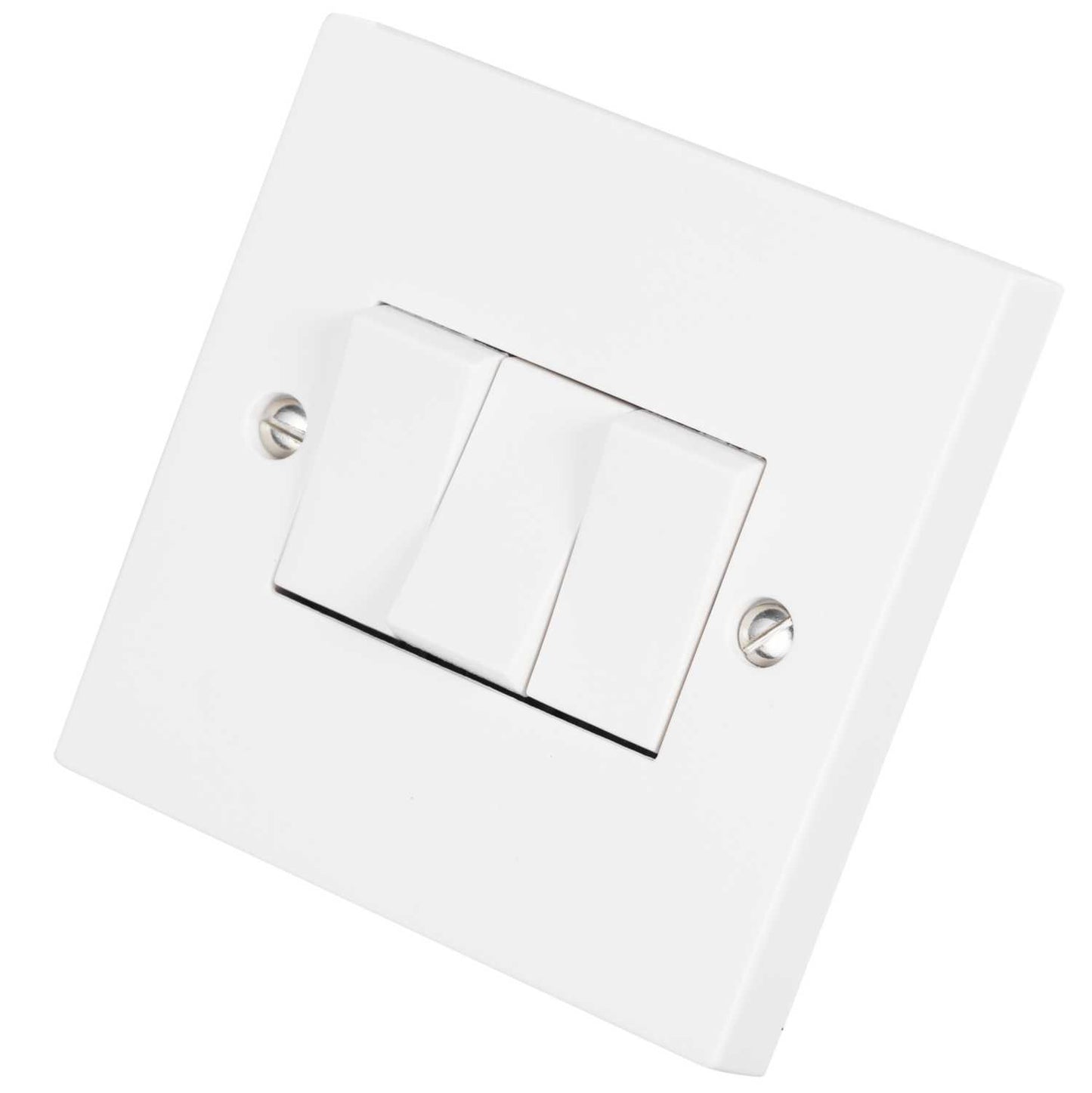 Scolmore Click Polar 10A 3 Gang 2 Way Light Switch White