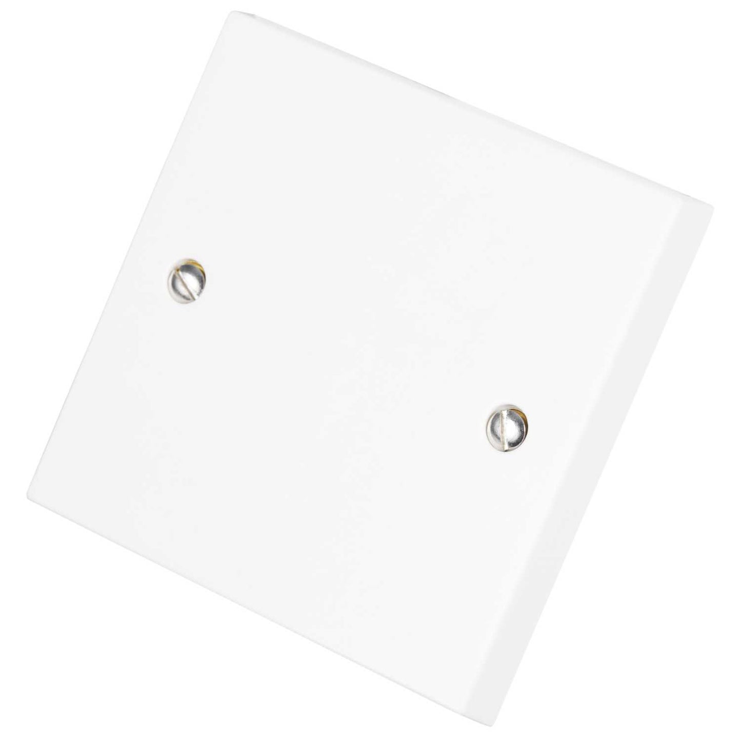 Scolmore Click Polar 20A 1 Gang Flex Outlet Plate White