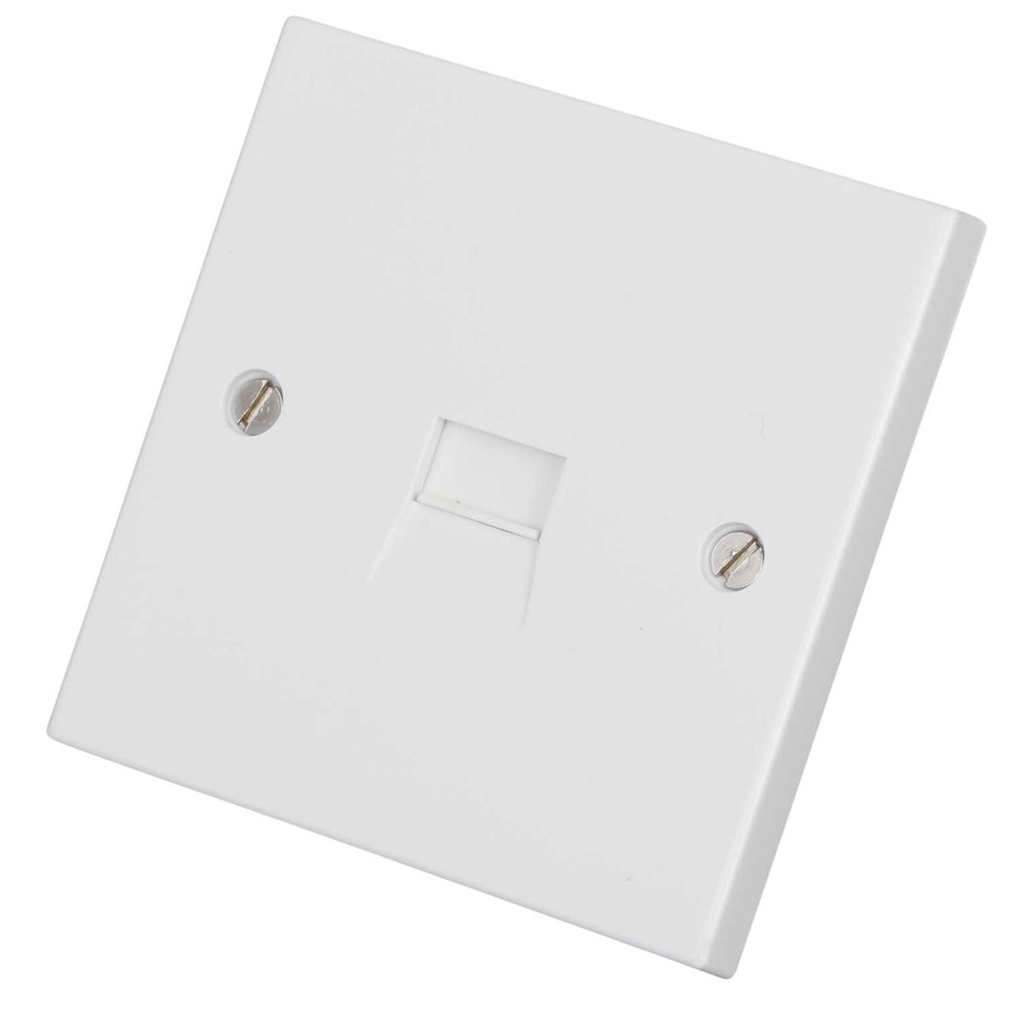 Scolmore Click Polar 1 Gang Secondary Telephone Socket