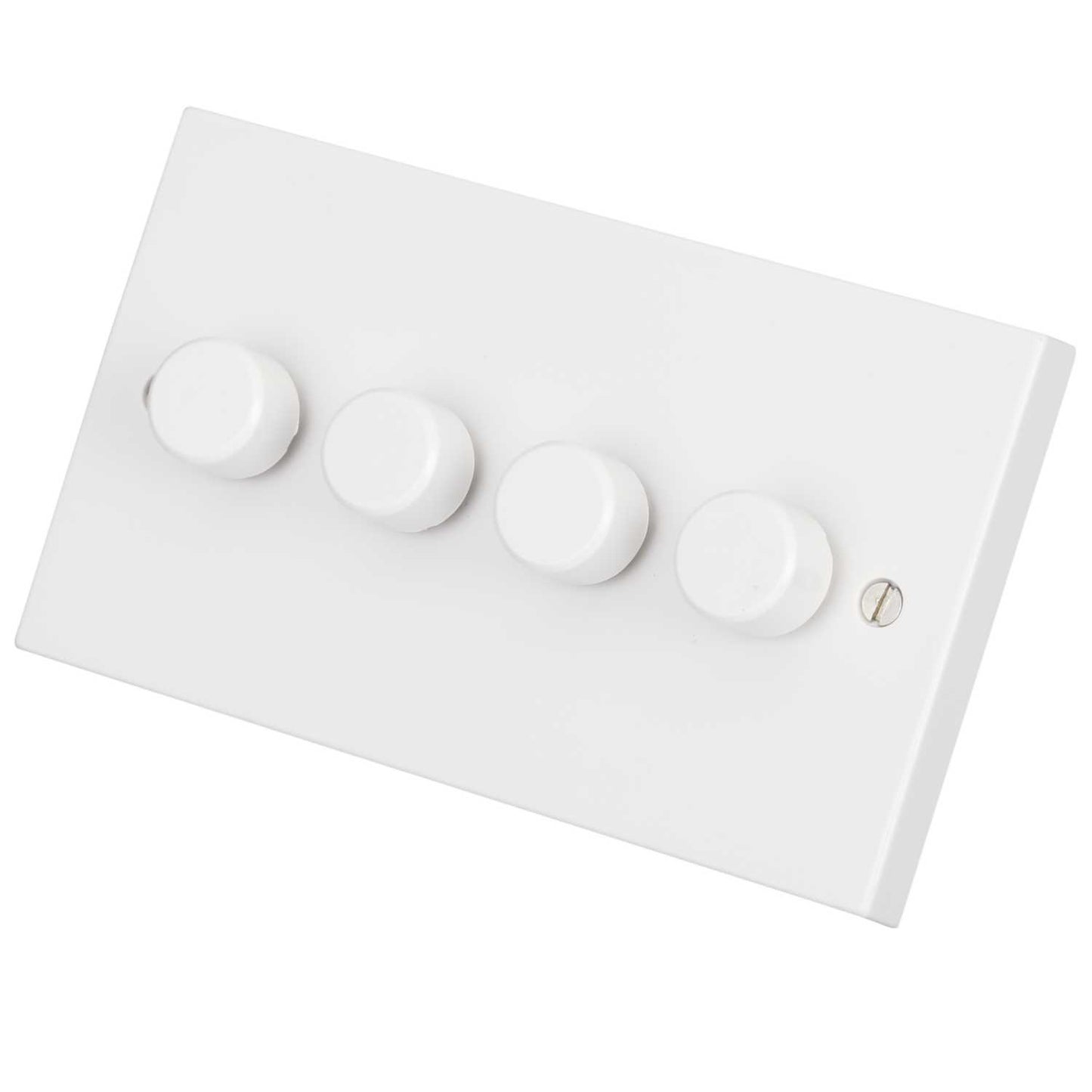 Scolmore Click Polar 250W 4 Gang 2 Way Dimmer Switch