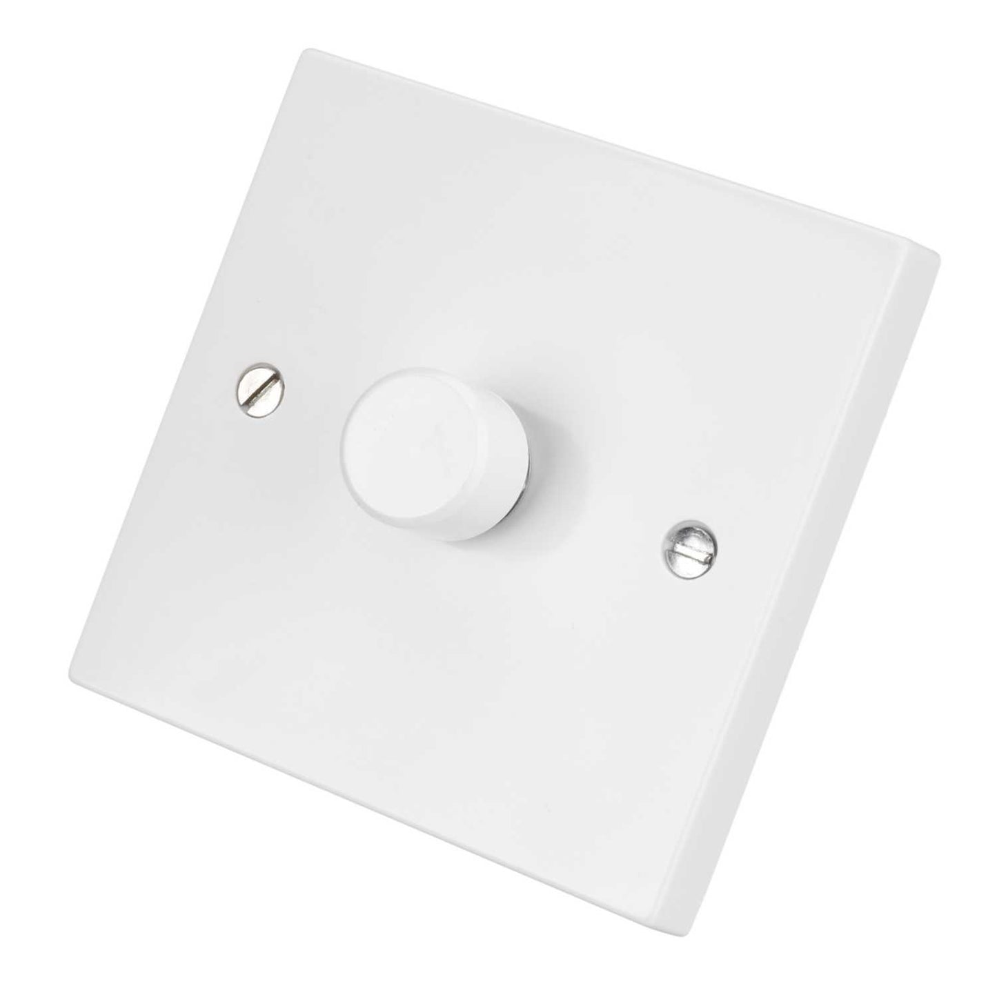 Scolmore Click Polar 1 Gang 2 Way 100W Dimmer Switch White