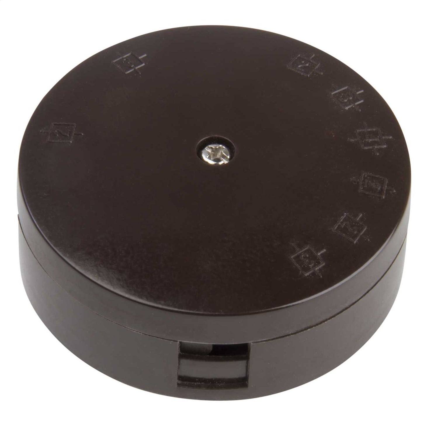 Scolmore Click 20A 4 Terminal Junction Box Brown