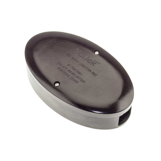 Scolmore Click 60A Junction Box 3 Terminal Brown