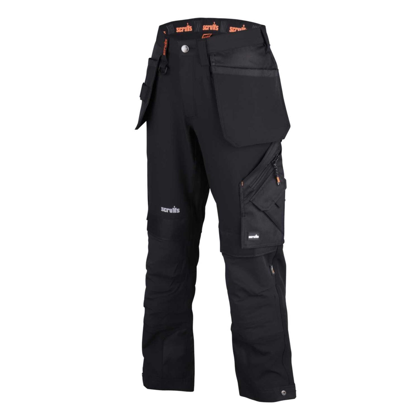 Scruffs 38W Pro Flex Plus Holster Trousers Black