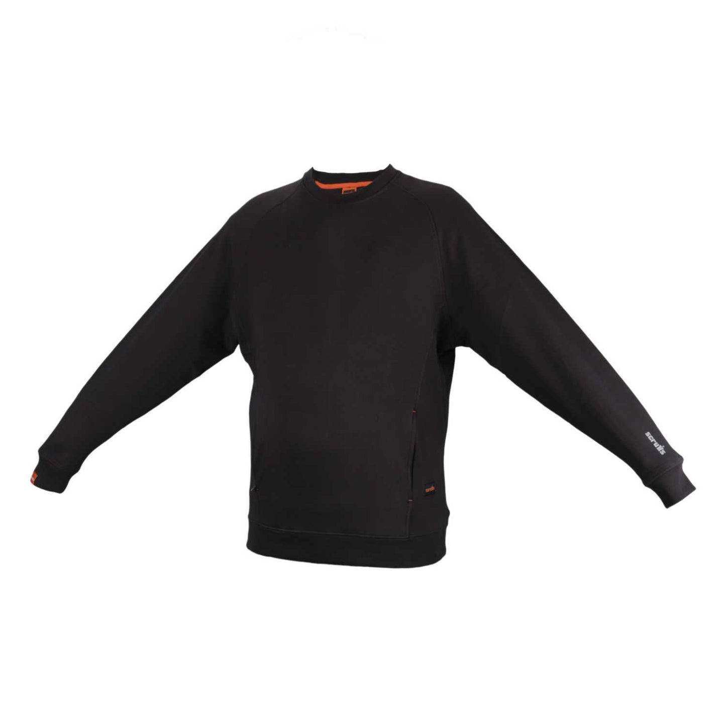Scruffs Eco Worker Large Sweatshirt Black