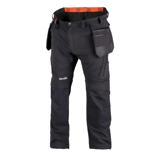 Scruffs 38W 32L Tech Holster Trousers Black