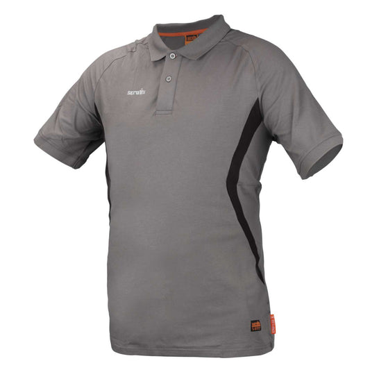 Scruffs XX Large Tech Polo Shirt Graphite