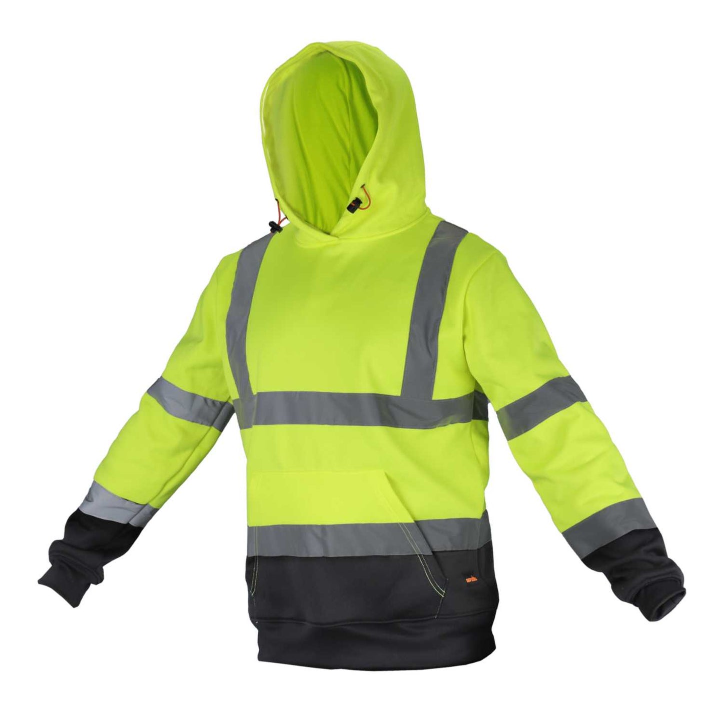 Scruffs XX Large High Visability Hoodie Yellow / Navy