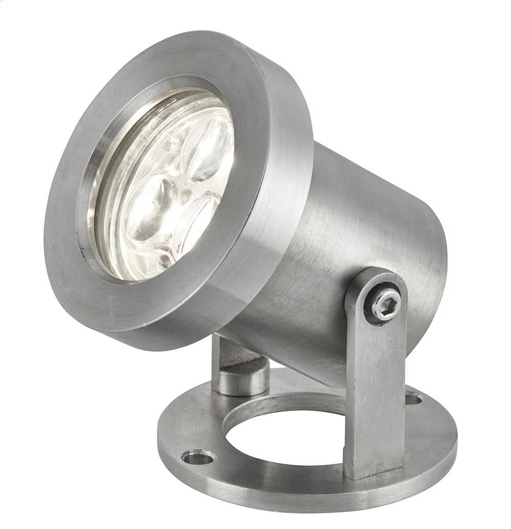 Searchlight 3W LED Outdoor IP65 Spotlight Stainless Steel